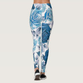 Floral Popular Leggings (Achterkant)