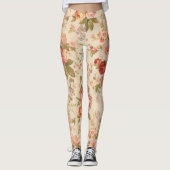 Floral Popular Leggings (Voorkant)