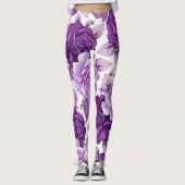 Floral Popular Leggings (Voorkant)