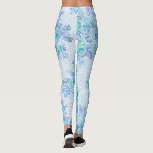 Floral Popular Leggings (Achterkant)