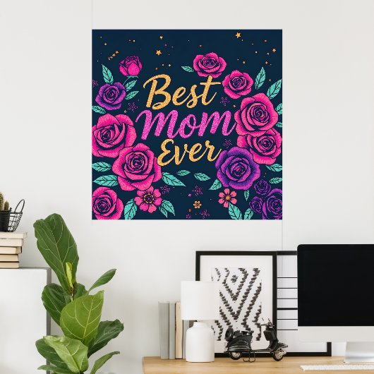 Floral Popular Luxury Gift Collectie Poster (Thuiskantoor)