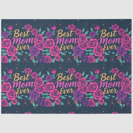 Floral Popular Luxury Gift Collectie Tissuepapier (Voorkant)