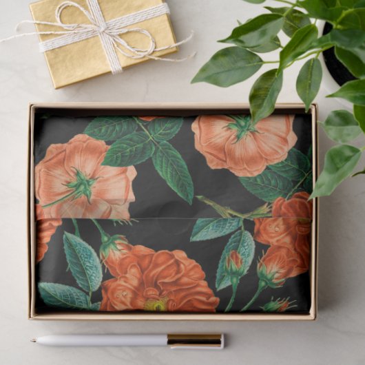  Floral Popular Tissuepapier (Geschenk)