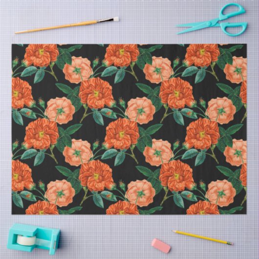 Floral Popular Tissuepapier (Craft)
