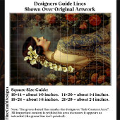 Floral Portrait & Calla Lillies EZ9R Decoupage Tissuepapier