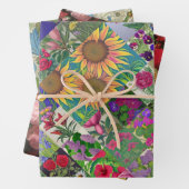 Floral, Positano en Fleuresse Inpakpapier Vel (In situ)