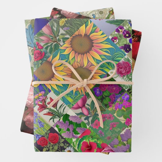 Floral, Positano en Fleuresse Inpakpapier Vel (In situ)