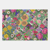 Floral, Positano en Fleuresse Inpakpapier Vel (Voorkant)