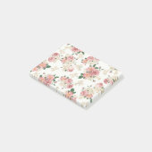 Floral post het/om nota's te doen post-it® notes (Schuin)