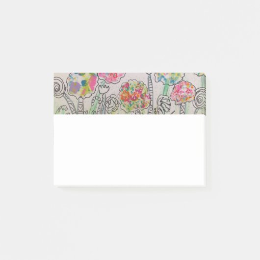 Floral Post-it Notes (Voorkant)