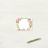 Floral Post-it® Notes (Op bureau)