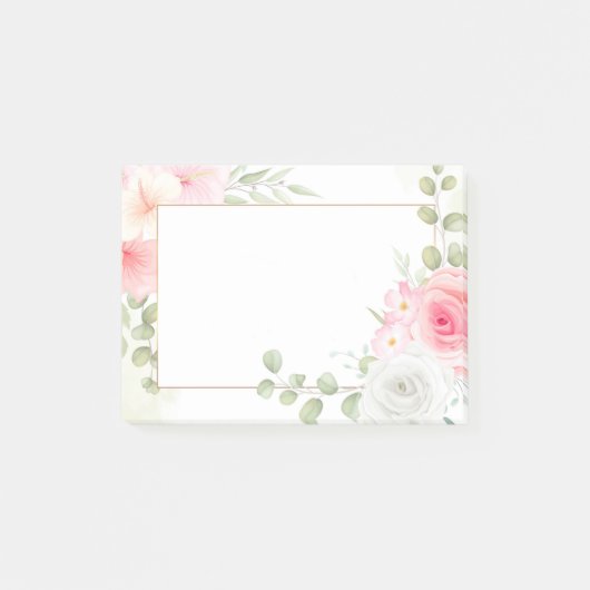 Floral Post-it® Notes (Voorkant)