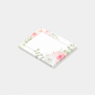 Floral Post-it® Notes