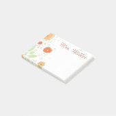 Floral Post-it® Notes (Schuin)