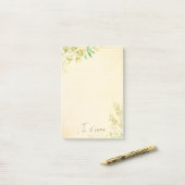 Floral Post-it® Notes (Op bureau)