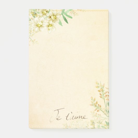 Floral Post-it® Notes (Voorkant)