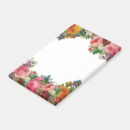 Floral Post-it® Notes (Schuin)