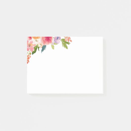 Floral Post-it® Notes (Voorkant)