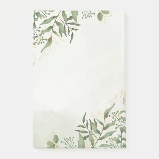 Floral Post-it Notes (Voorkant)