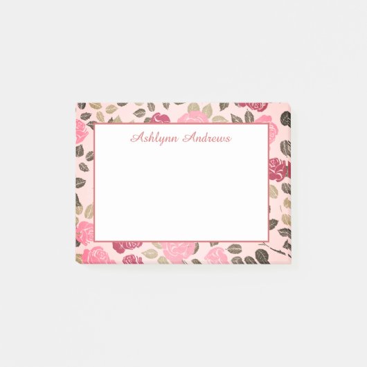Floral Post-it® Notes (Voorkant)