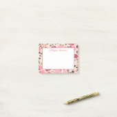 Floral Post-it® Notes (Op bureau)