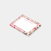 Floral Post-it® Notes (Schuin)