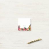 Floral Post-it® Notes (Op bureau)