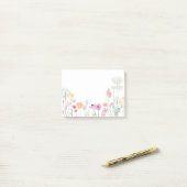 Floral Post-it® Notes (Op bureau)