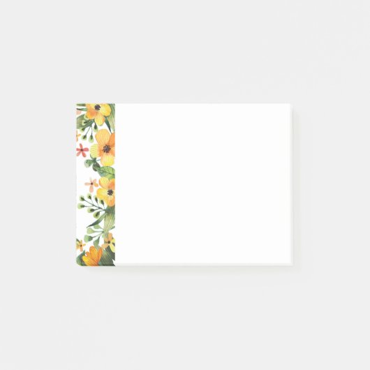 Floral Post-it-Notes Post-it® Notes (Voorkant)