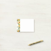 Floral Post-it-Notes Post-it® Notes (Op bureau)