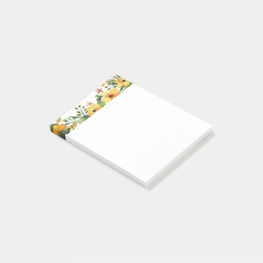 Floral Post-it-Notes Post-it® Notes (Schuin)