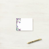 Floral Post-it-Notes Post-it® Notes (Op bureau)