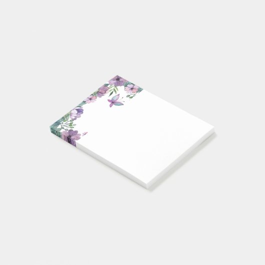 Floral Post-it-Notes Post-it® Notes (Schuin)