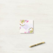 Floral Post-it-Notes Post-it® Notes (Op bureau)