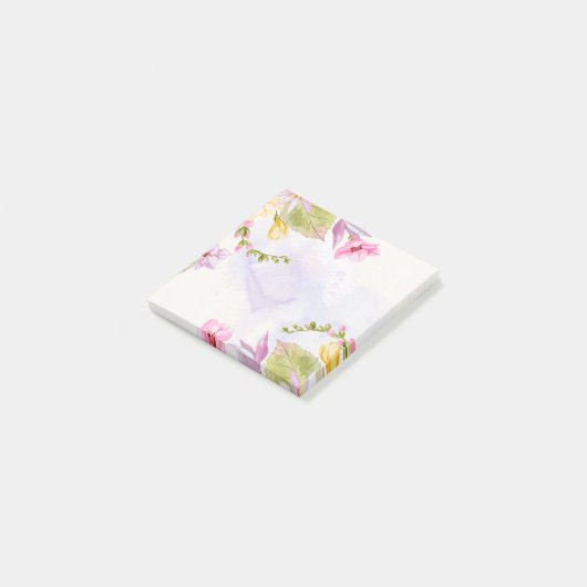 Floral Post-it-Notes Post-it® Notes (Schuin)