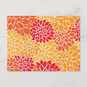 Floral Post Kaart
