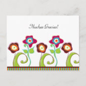 Floral Post Kaart (Voorkant)