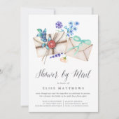 Floral Post Virtual Baby of Vrijgezellenfeest per  Kaart (Voorkant)