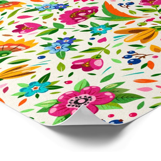 Floral Poster (Hoek)