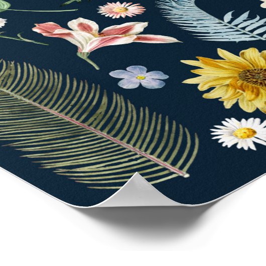 Floral Poster (Hoek)