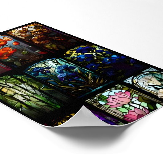 Floral Poster (Hoek)