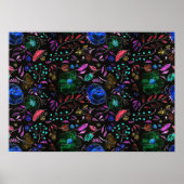  Floral Poster (Voorkant)