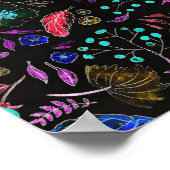 Floral Poster (Hoek)