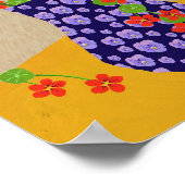 Floral Poster (Hoek)