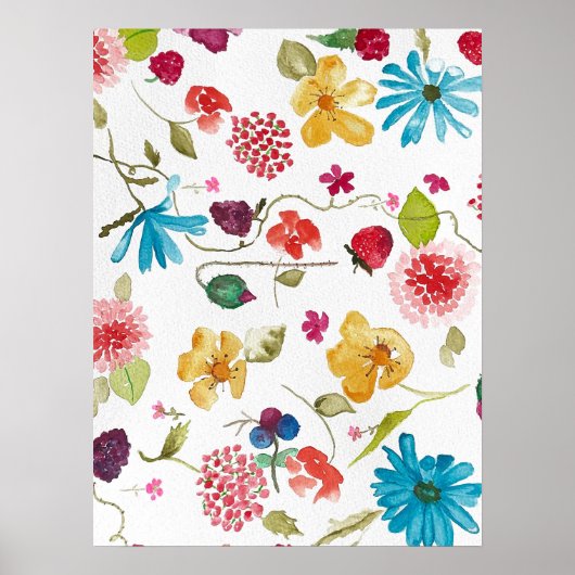 Floral poster (Voorkant)