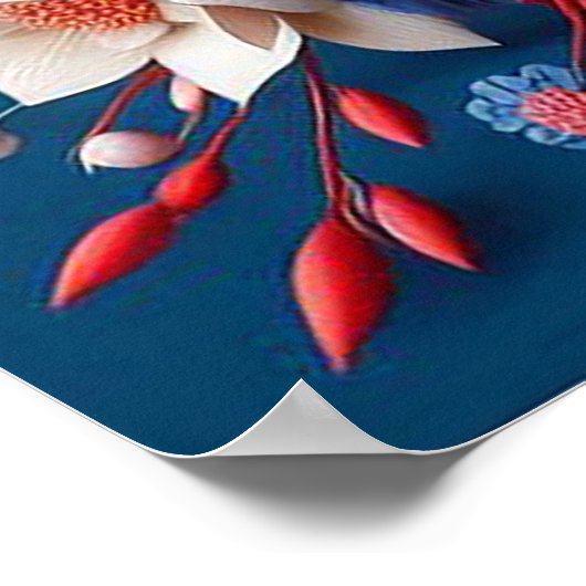 Floral Poster (Hoek)