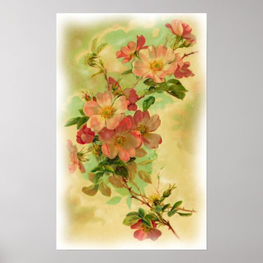  Floral Poster (Voorkant)