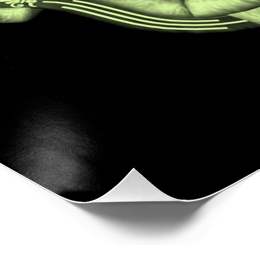 Floral Poster Victoriaans (Hoek)