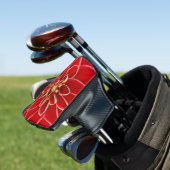 Floral Power Golfheadcover (Insitu)