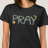 Floral Pray T-shirt voor dames